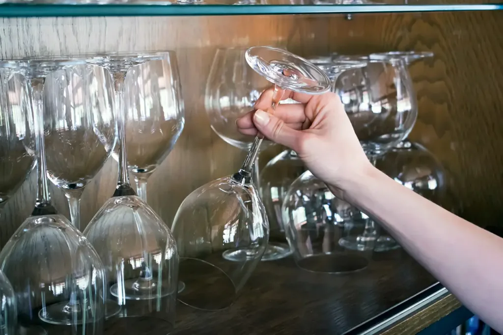 Wine glasses